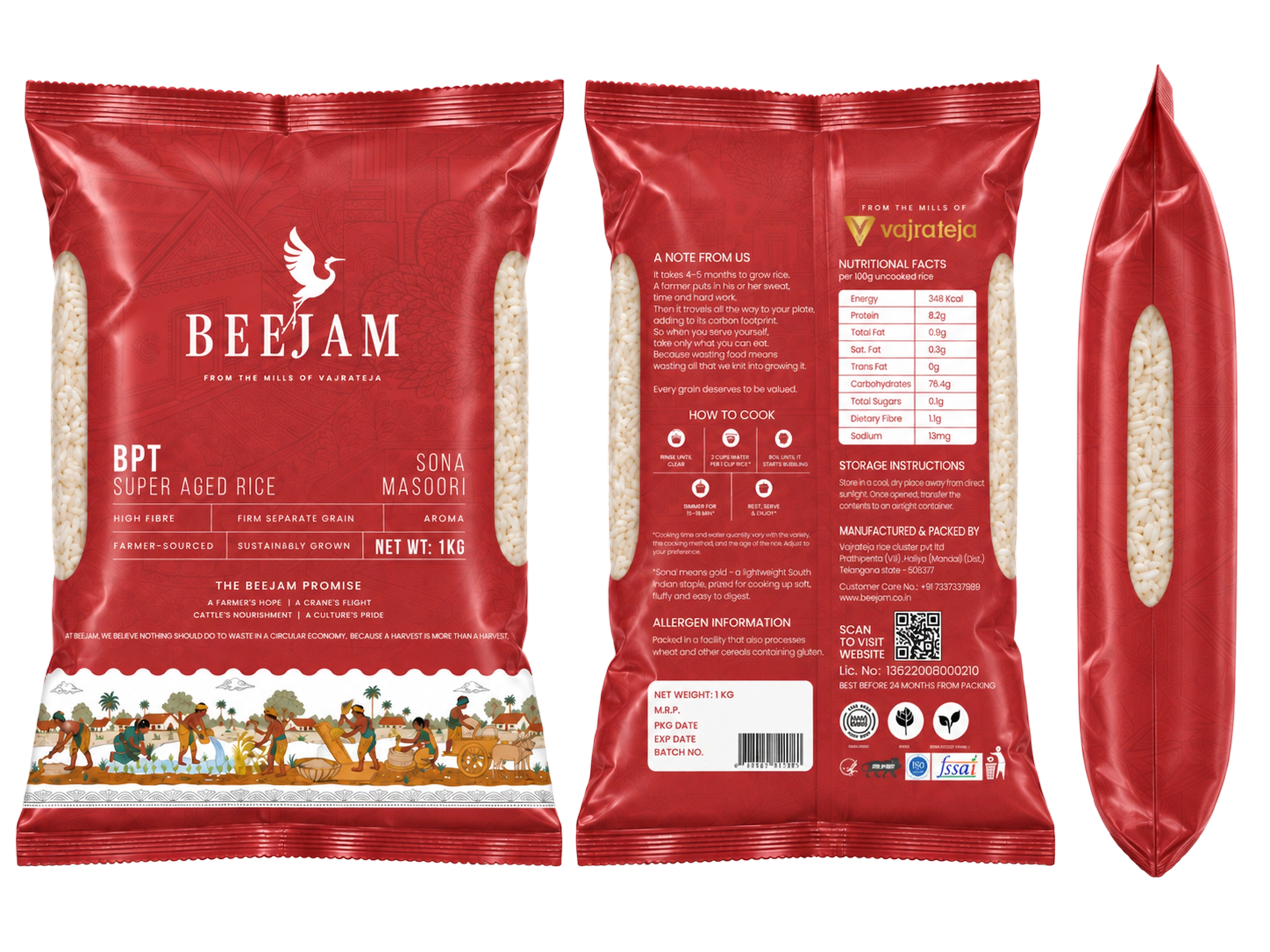 BPT Steam Rice pack